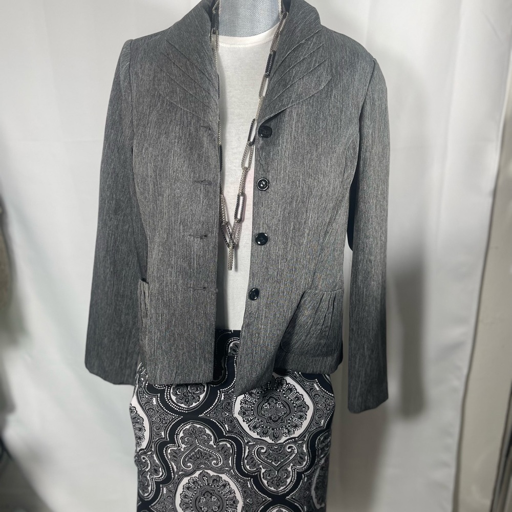 Evan Picone Charcoal‎ Jacket